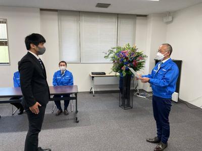 ２０２３年度入社式を実施しました