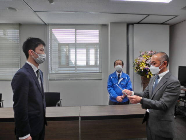 ２０２２年度入社式を実施しました