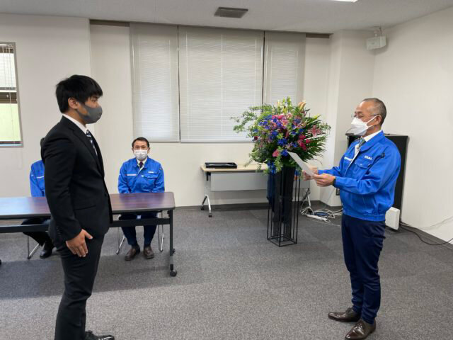 ２０２３年度入社式を実施しました
